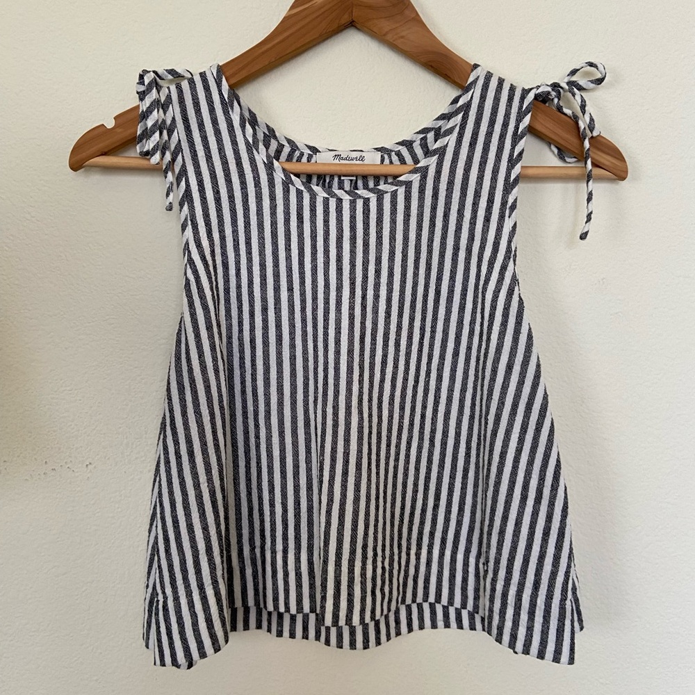 Madewell Linen Blend Top
